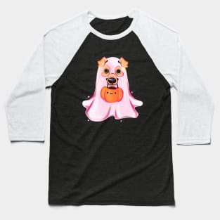 Spooky Dog Baseball T-Shirt
